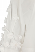 Meimeij - Bluse mit Blumenapplikation