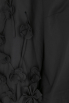 Meimeij - Bluse mit Blumenapplikation