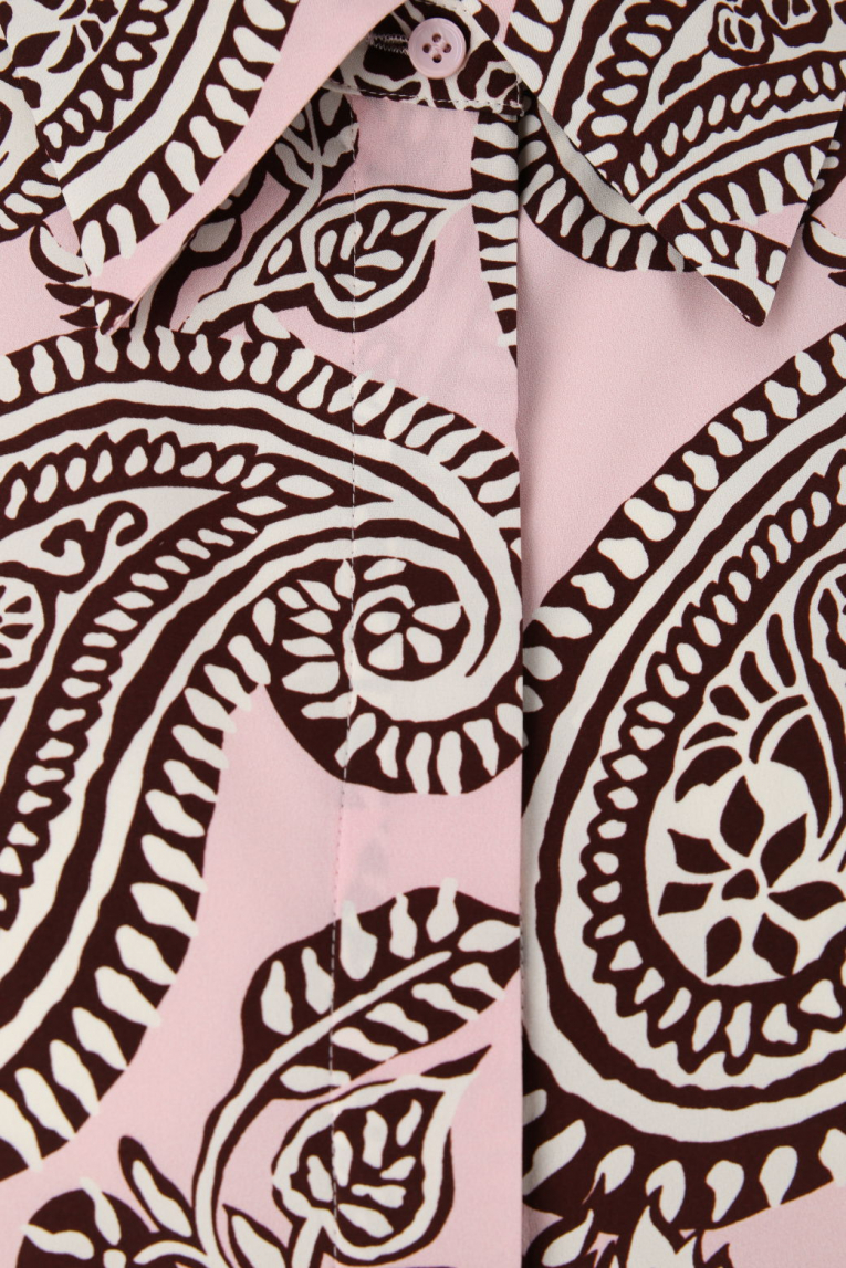 Rena Marx - Seidenbluse mit Print