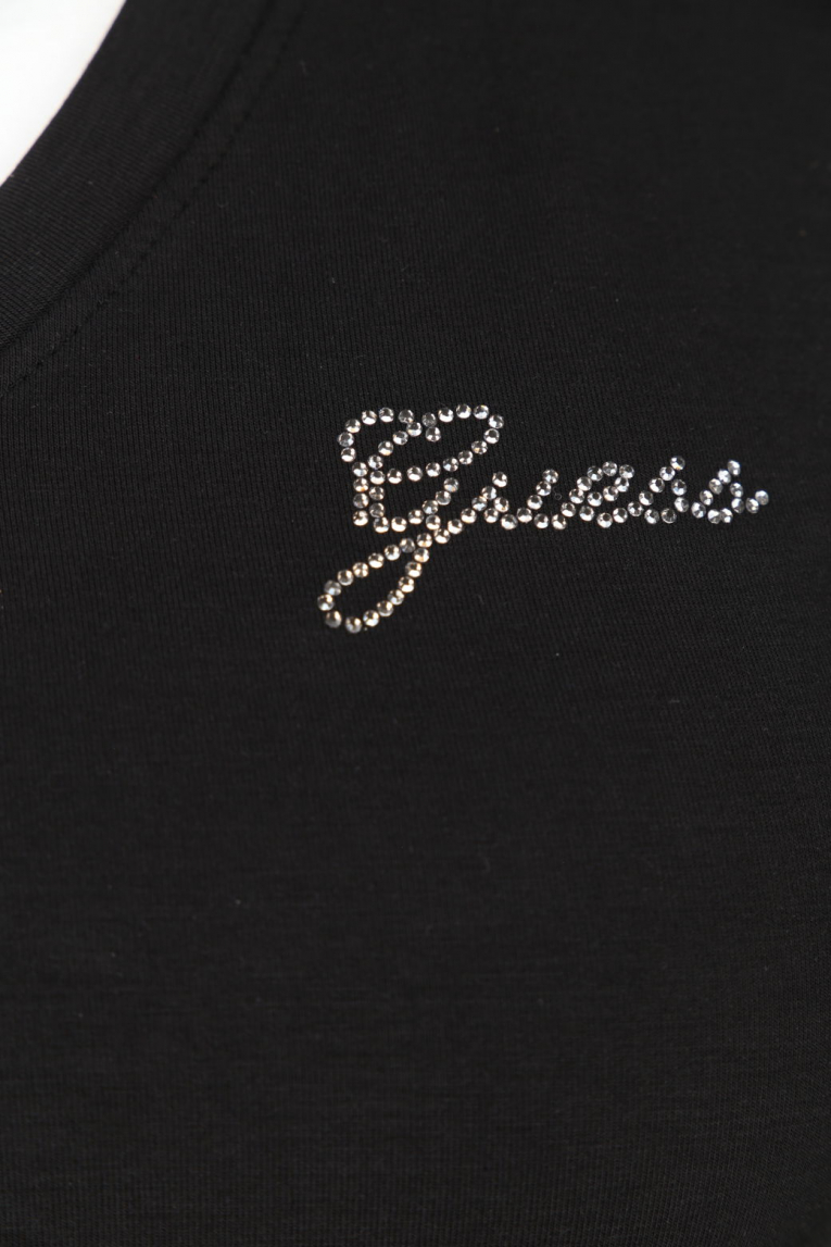Guess Jeans - T-Shirt mit Strass-Logo