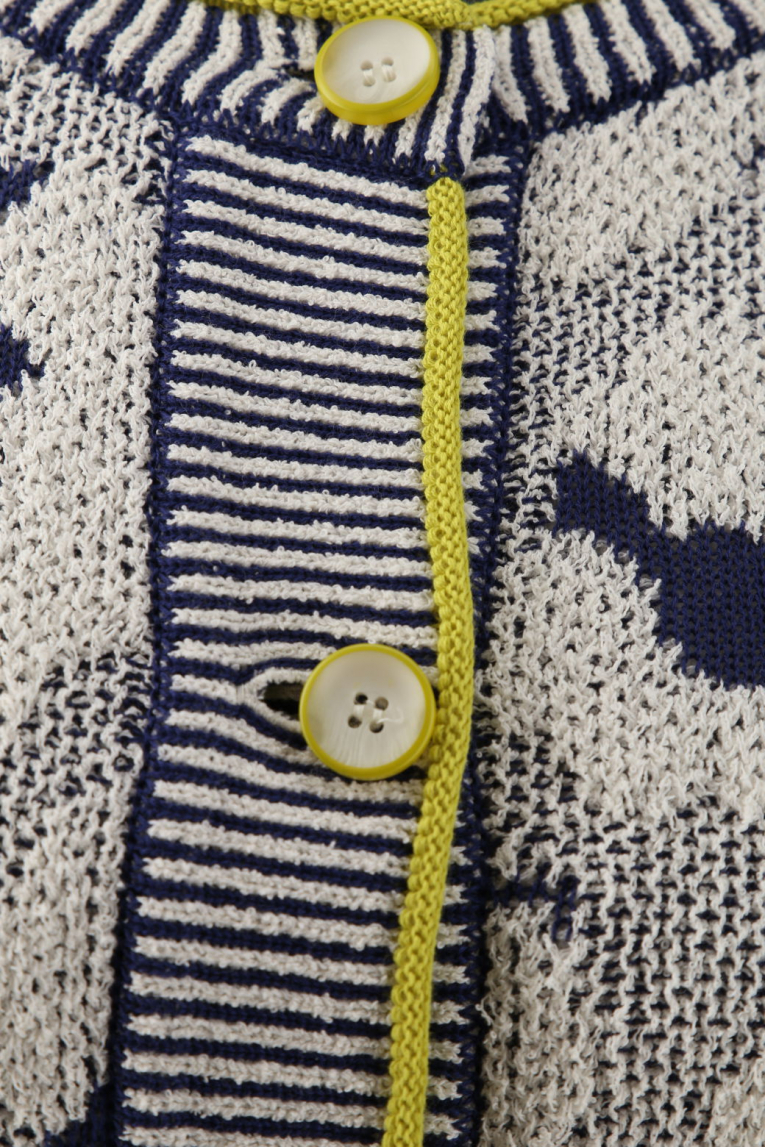 Marc Cain - Cardigan mit Jacquard-Muster