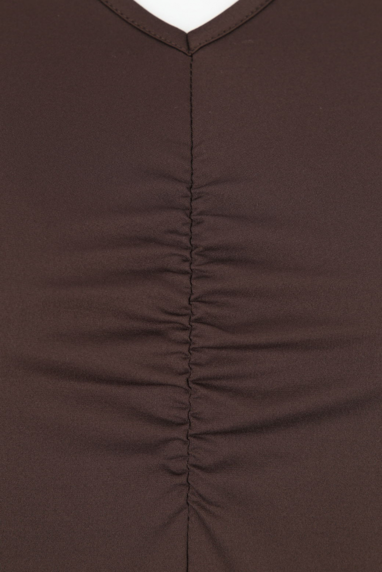 Marc Cain - Langarmshirt mit Raffung