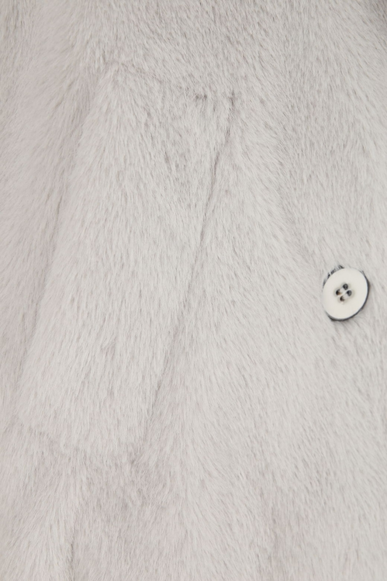 Marc Cain - Webpelzjacke mit Revers