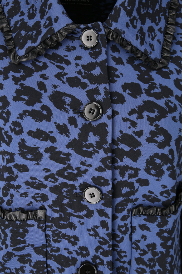 Marc Cain - Scuba-Jäckchen mit Leoprint
