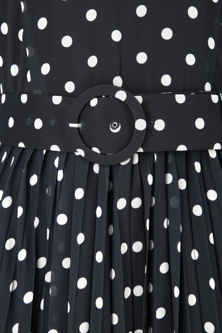 Van Laack - Maxikleid mit Punkten