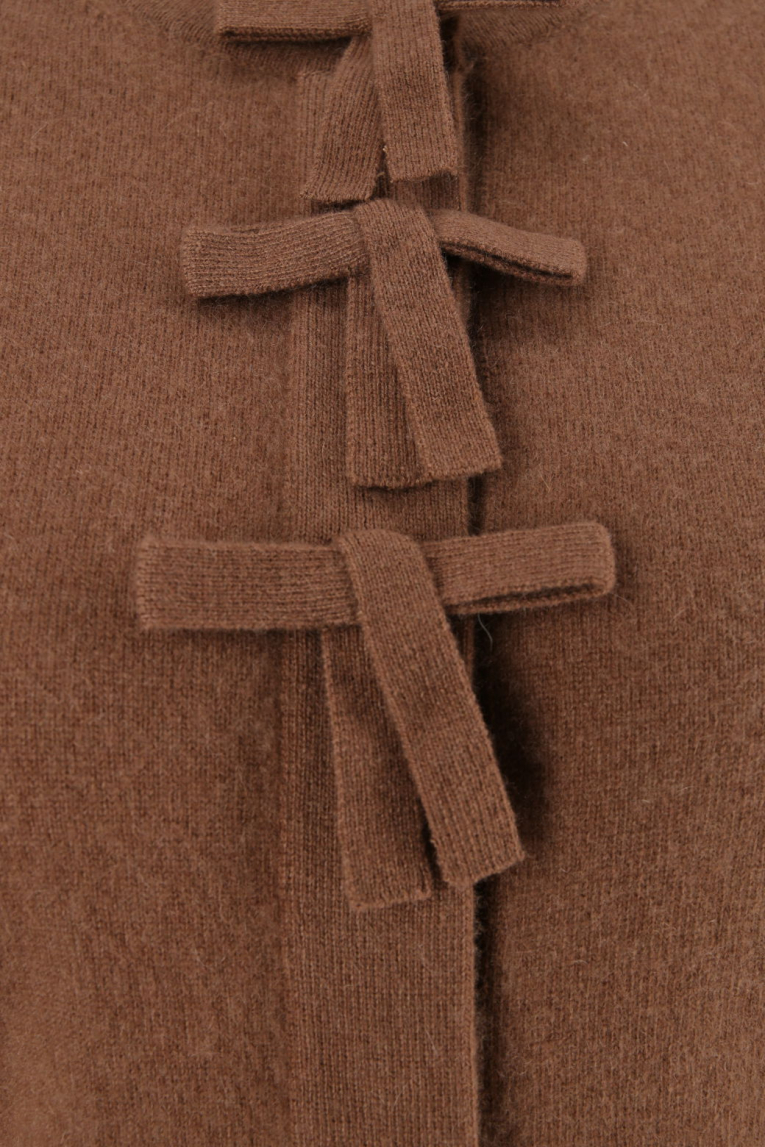 Rena Marx - Kaschmir-Cardigan mit Schleifendetails
