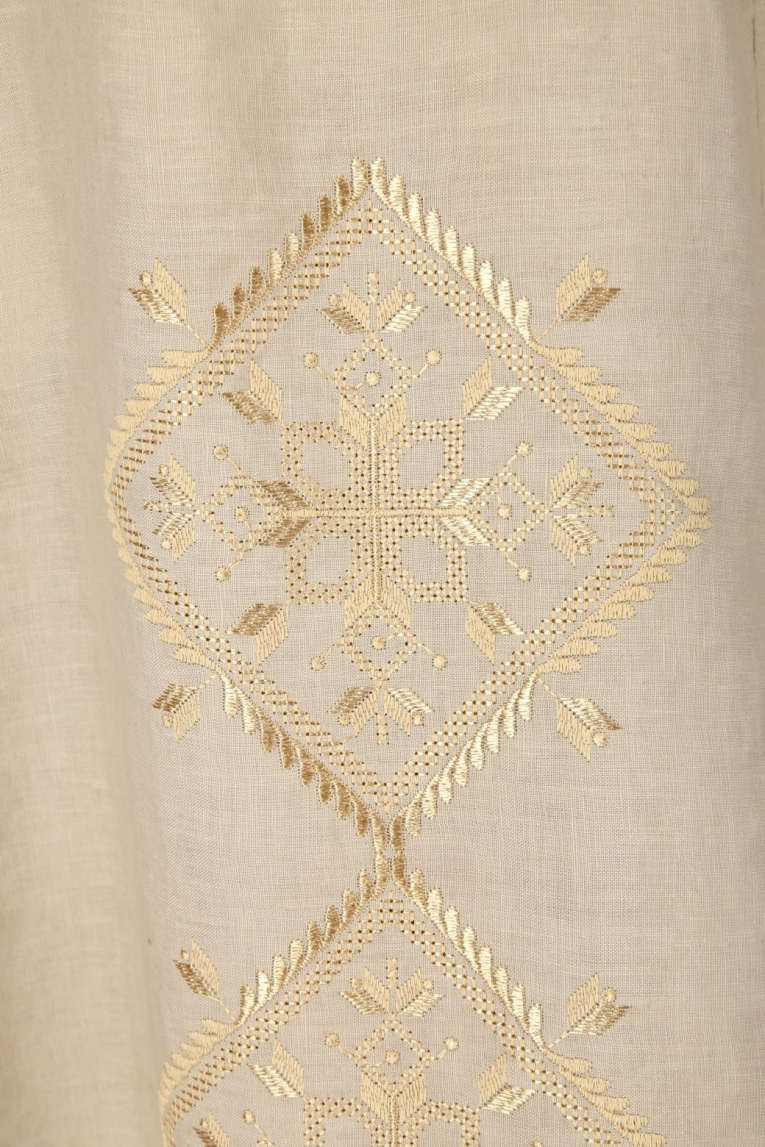 Greek Archaic Kori - Tunikakleid mit Stickerei
