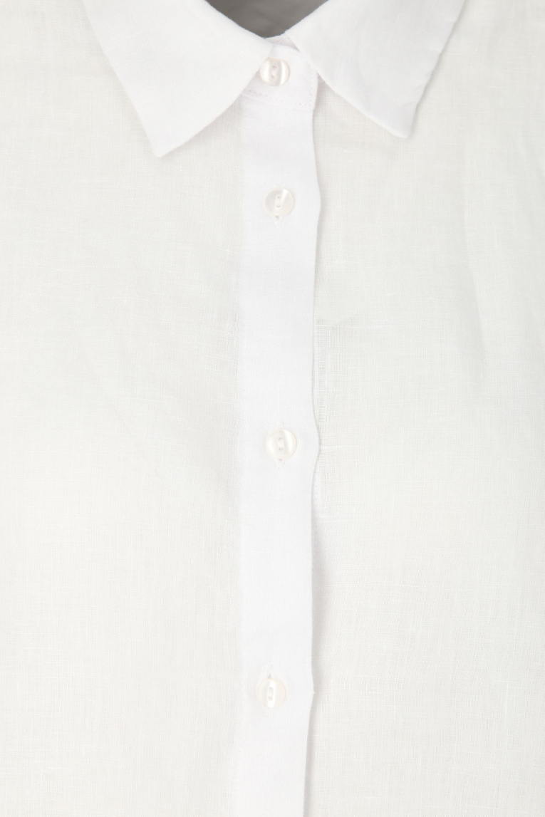 Rossana Diva - Leinenbluse mit weitem Arm