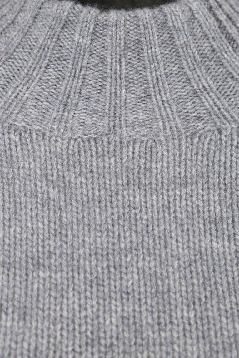Rena Marx - Kaschmirpullover mit Stehkragen
