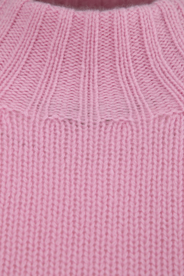 Rena Marx - Kaschmirpullover mit Stehkragen
