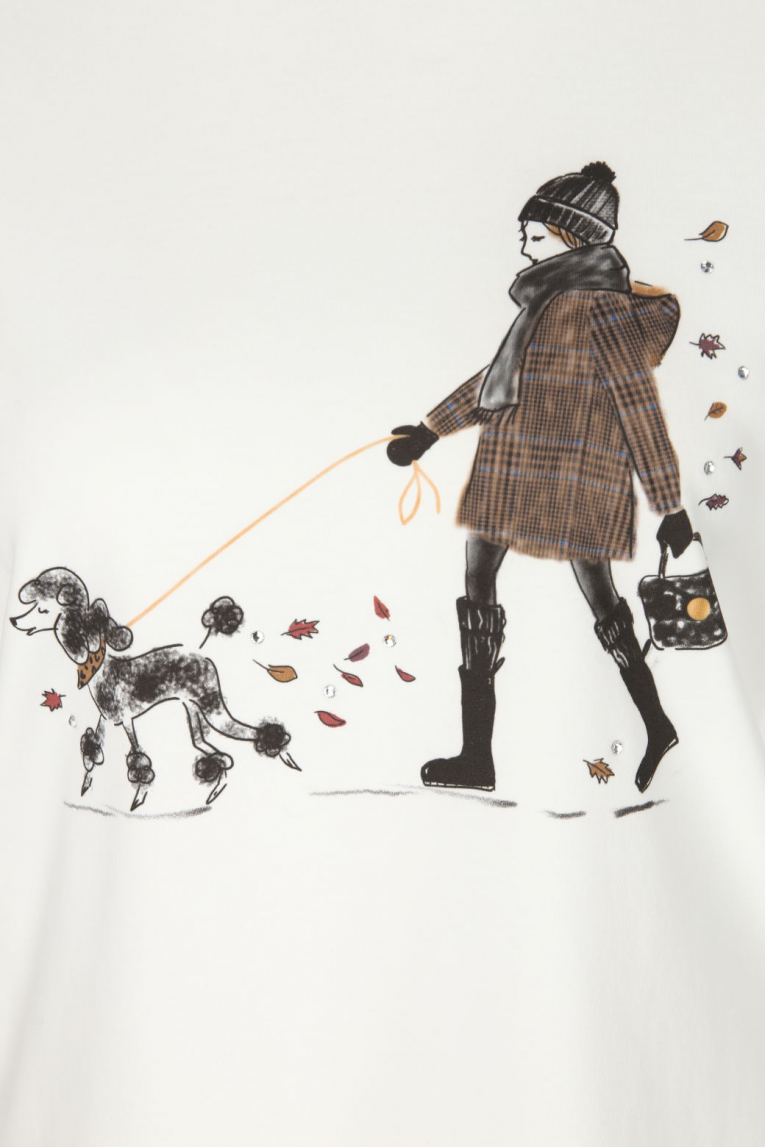 Zaida - Shirt mit Frontprint