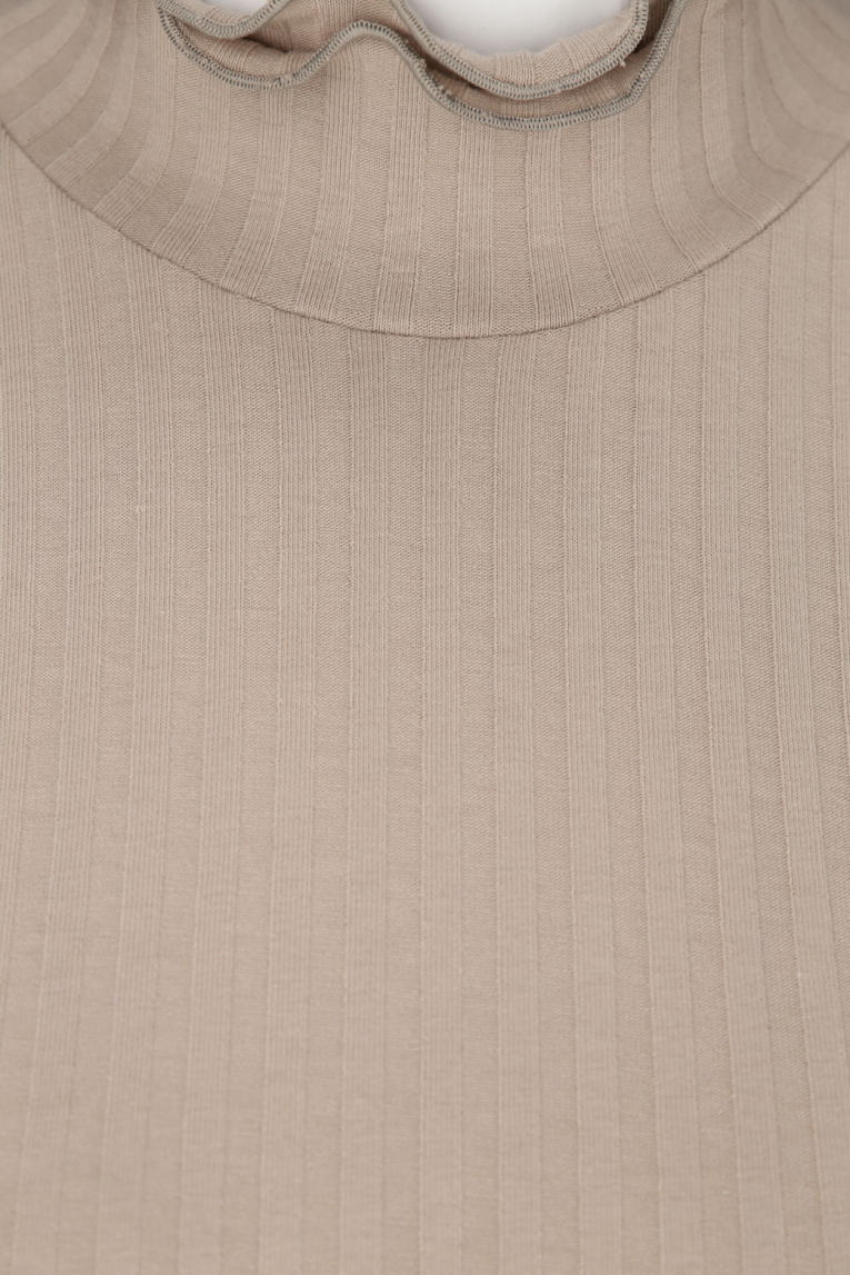 Zaida - Longsleeve aus Ripp-Jersey