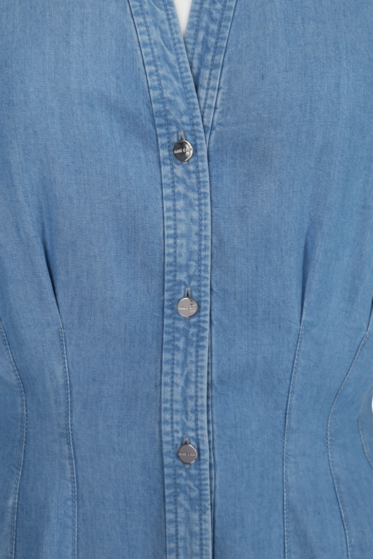 Marc Cain - Hemdblusenkleid aus Denim