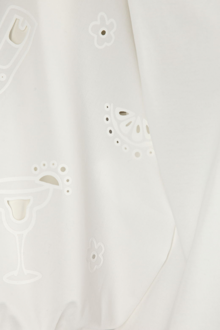 Marc Cain Sport - Shirt mit Materialmix