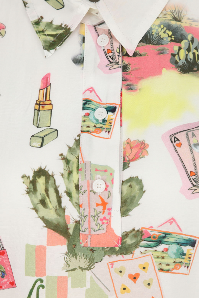 Marc Cain Sport - Tunikakleid mit Print