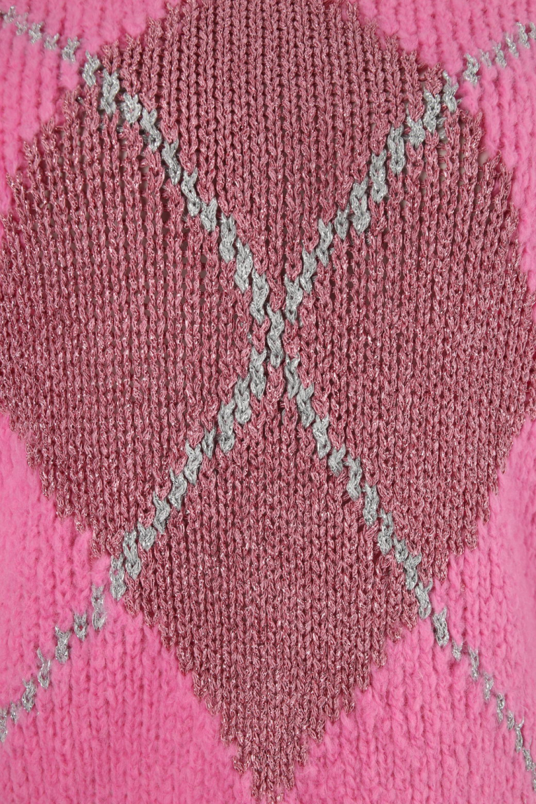 Grace - Pullover mit Argyle-Karo