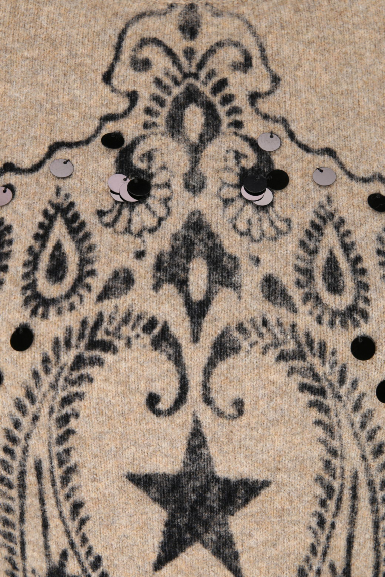Grace - Pullover mit Inside-Out Print