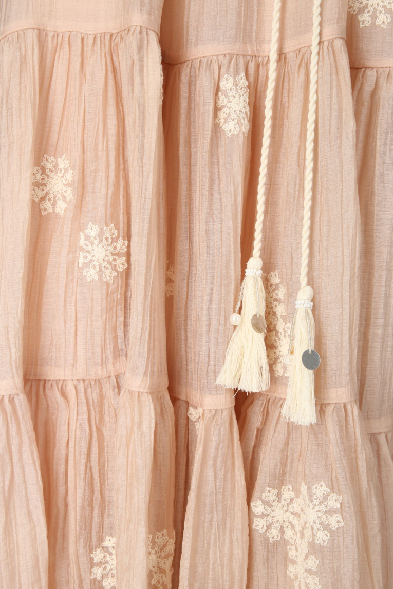 Nevada Love - Maxikleid mit Stickerei