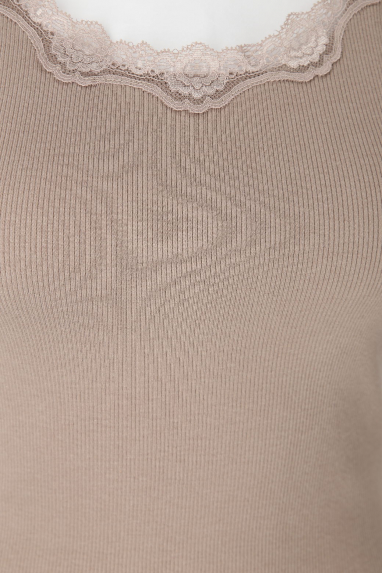 Hearts&amp;More - Top mit Spitze