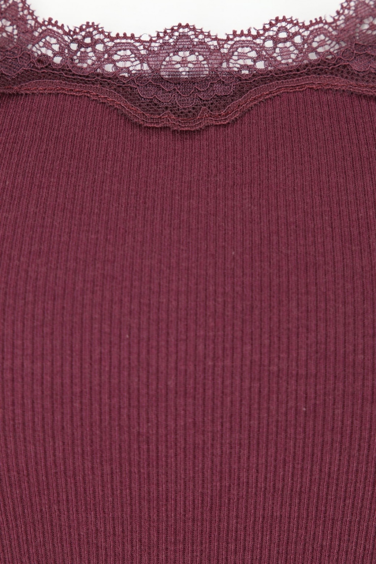Hearts&amp;More - Top mit Spitze