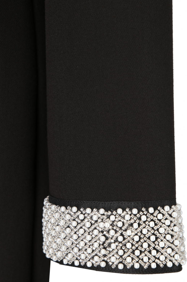 Rena Marx - Shiftkleid mit Perlenbesatz