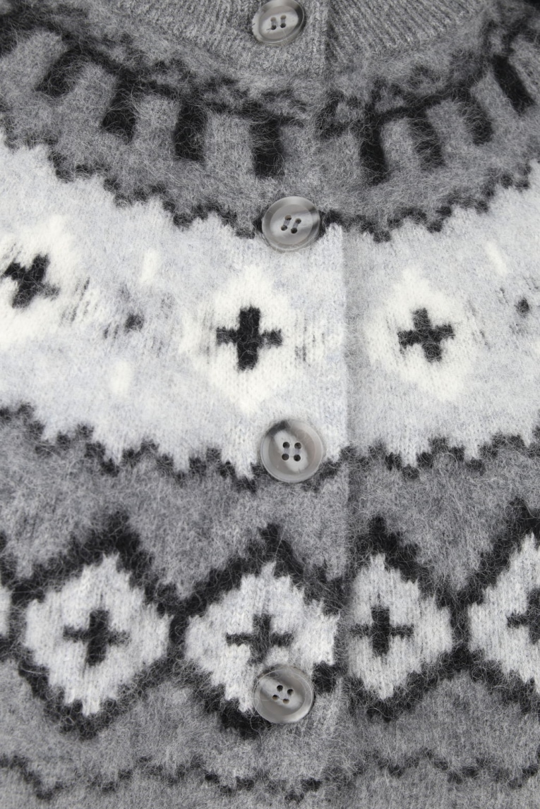 Princess - Cardigan mit Norweger-Muster