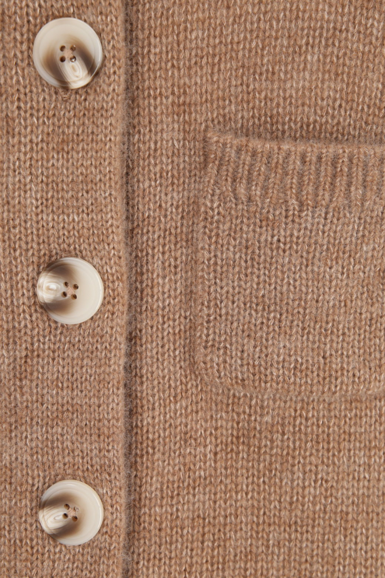 Insieme - Strickjacke mit Seide und Kaschmir