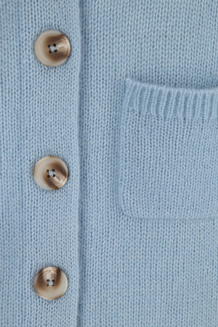 Insieme - Strickjacke mit Seide und Kaschmir