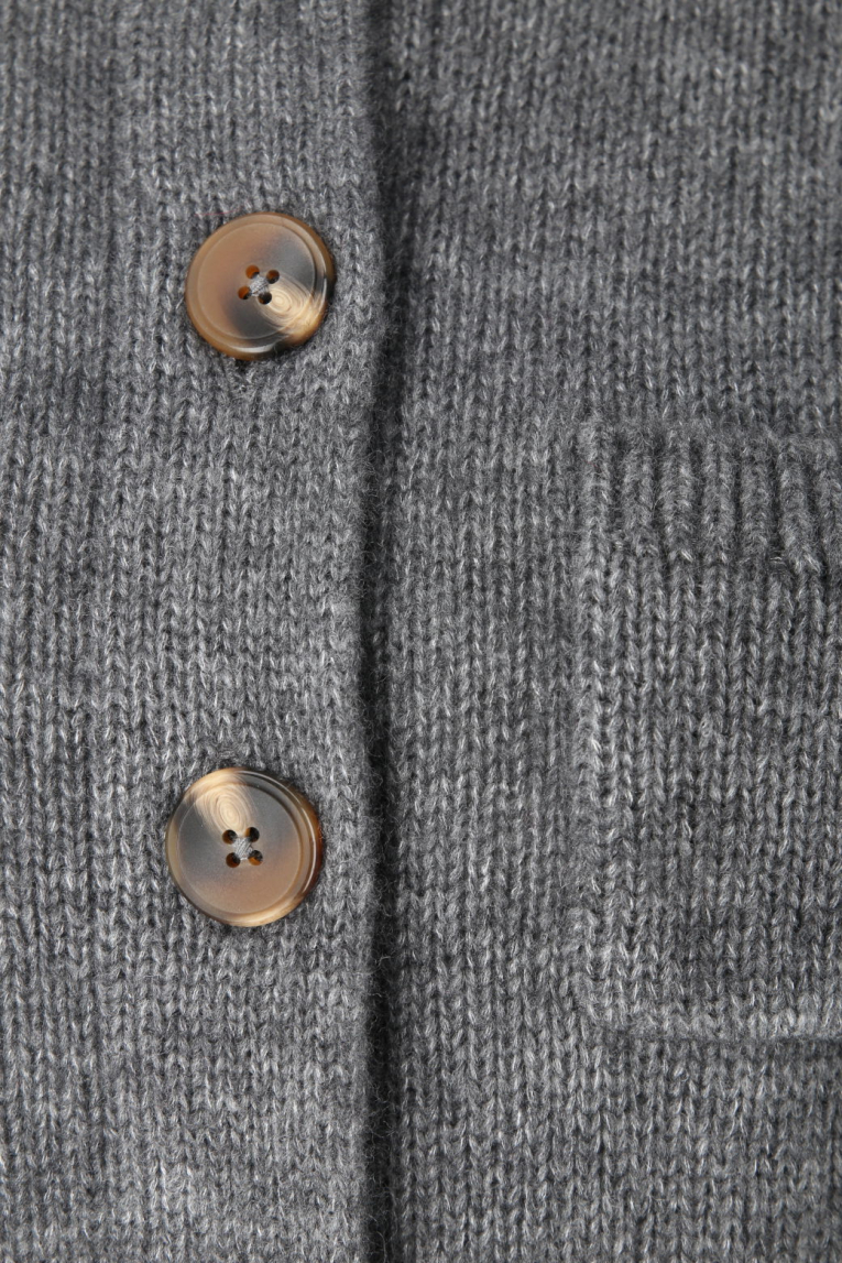 Insieme - Strickjacke mit Seide und Kaschmir