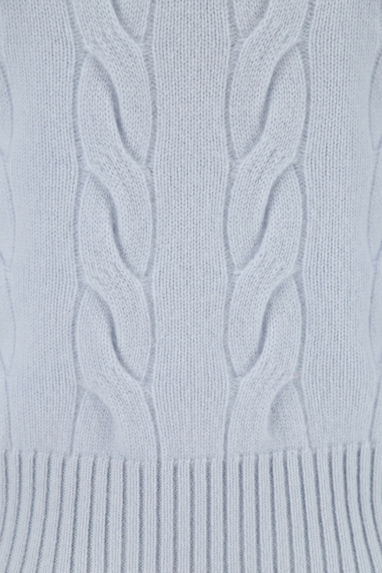 Rena Marx - Kaschmirpullover mit Zopfmuster