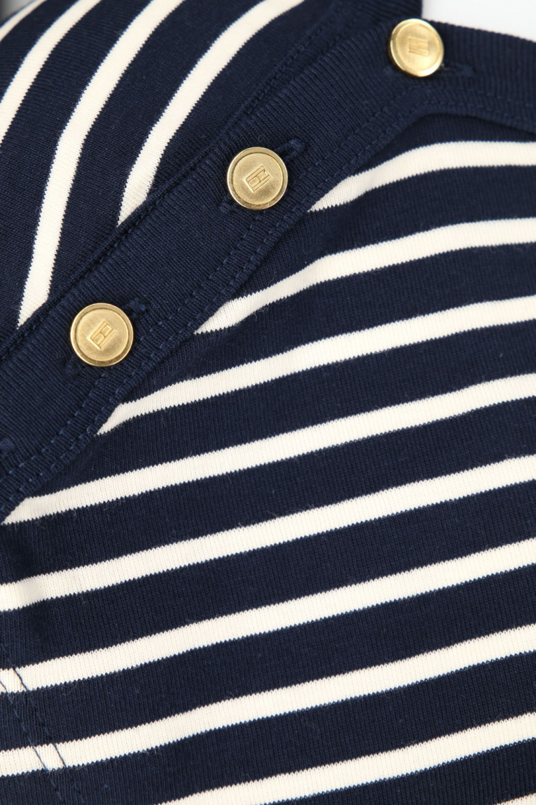 Tommy Hilfiger - Shirt mit Schmuckknöpfen