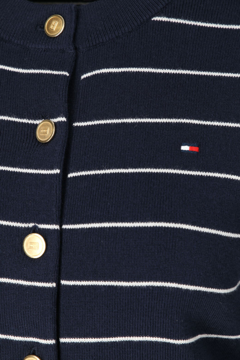 Tommy Hilfiger - Strickjacke mit Streifen