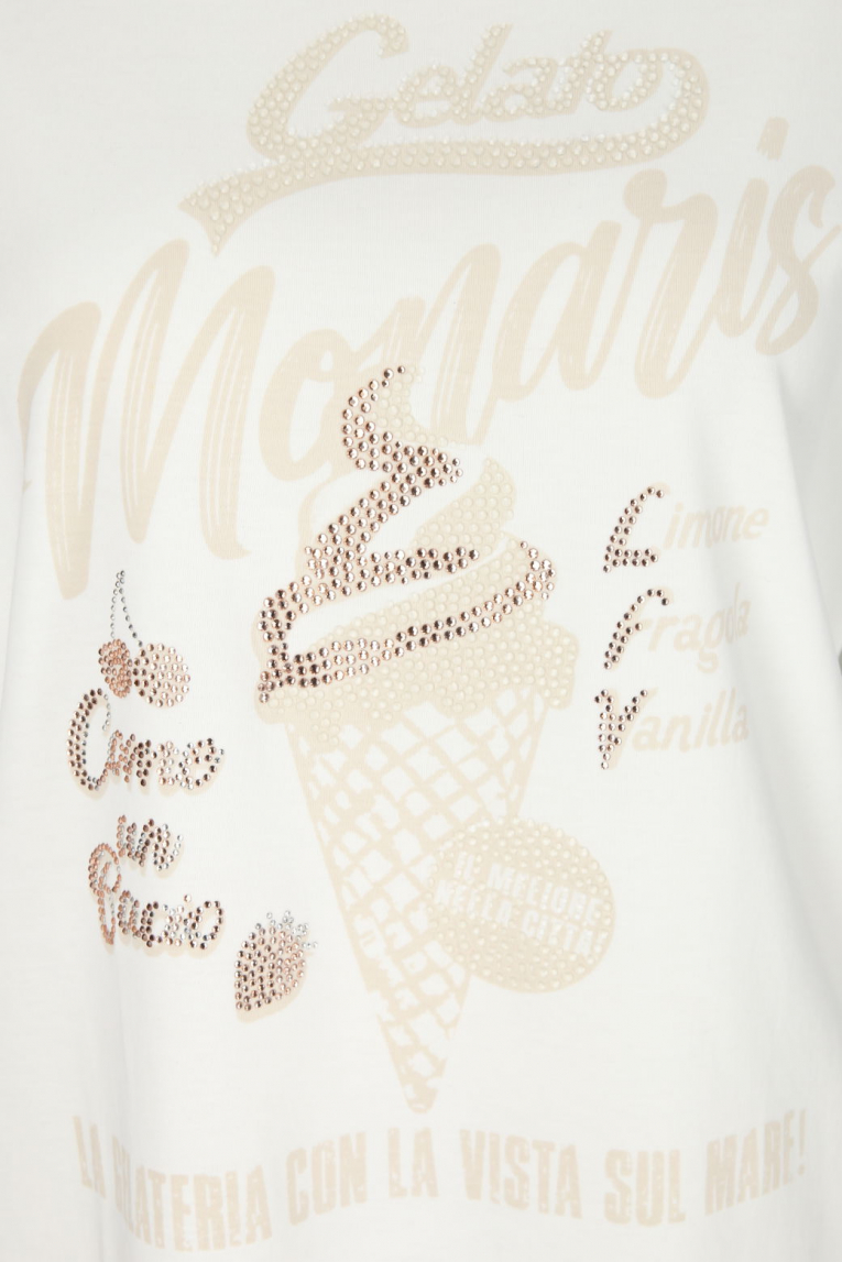Monari - Shirt mit Fontprint