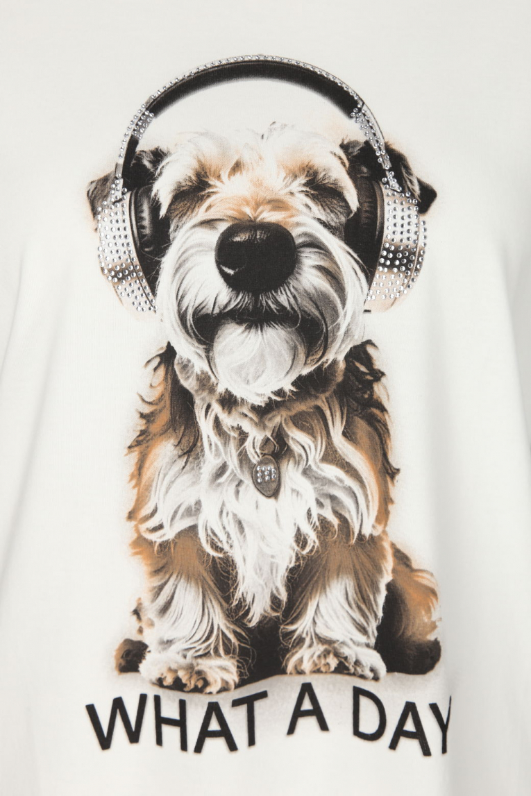 Monari - Shirt mit Frontprint