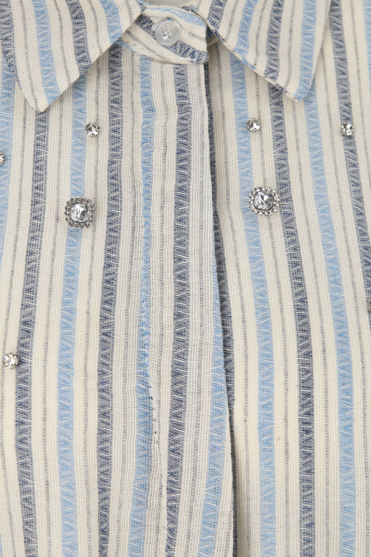 Nevada Love - Bluse mit Strassbesatz