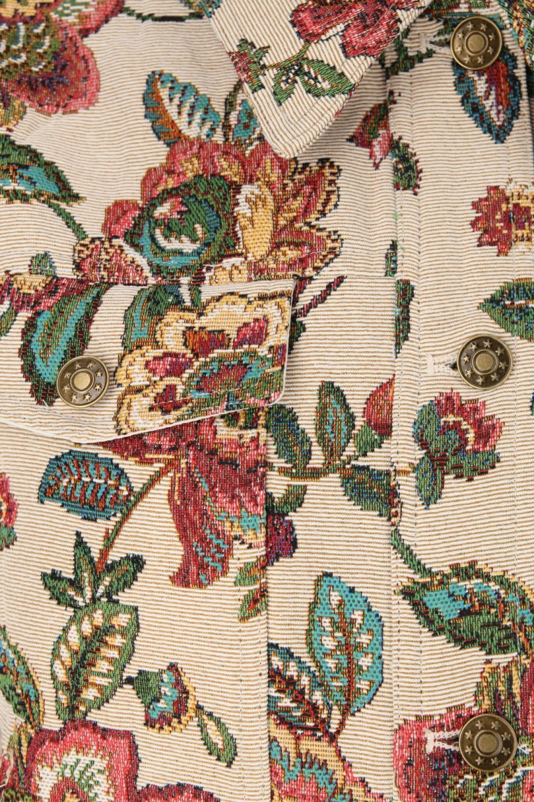 Ange - Kurze Jacquardjacke
