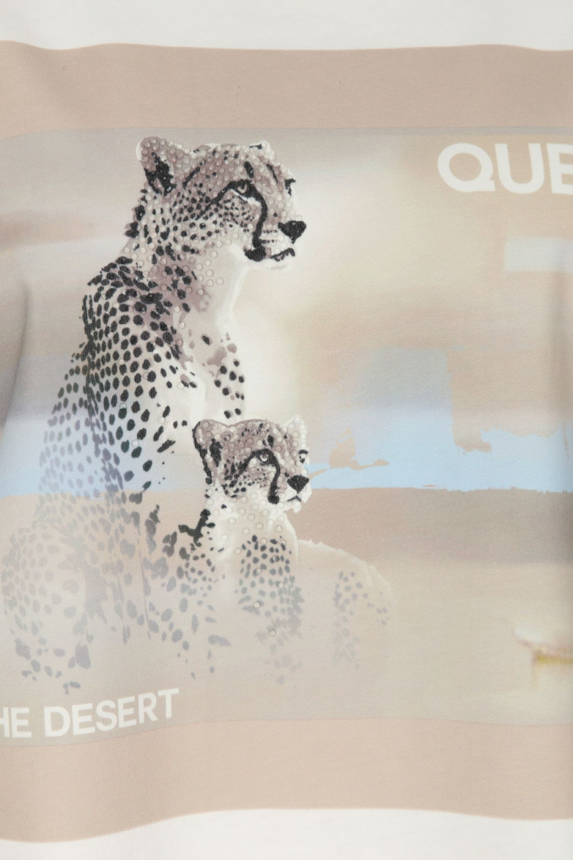 Monari - T-Shirt mit Strassbesatz