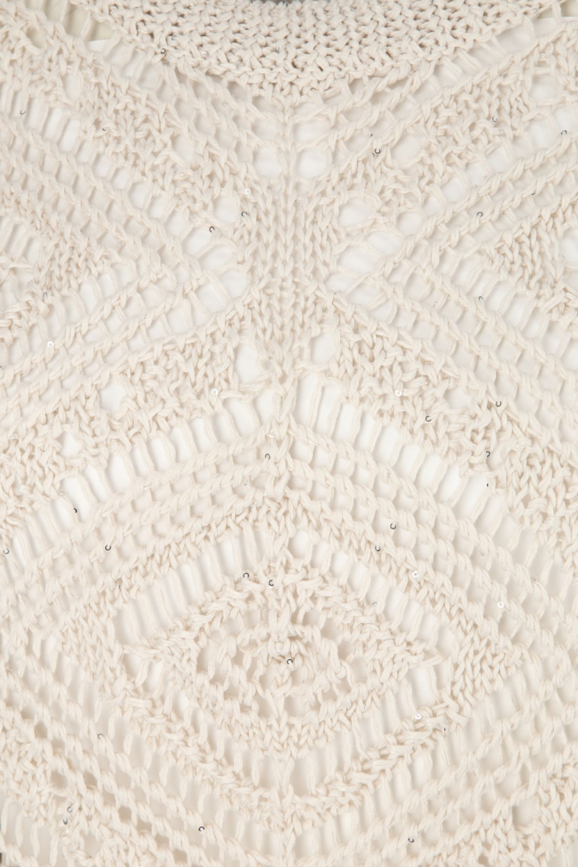 Monari - Pullover mit Mini-Pailletten