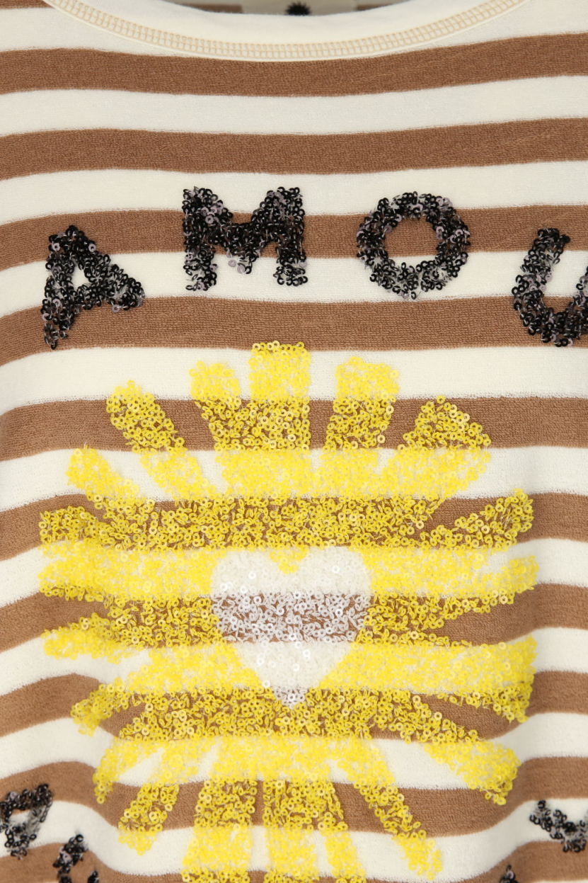 Grace - Sweatshirt aus Frottee