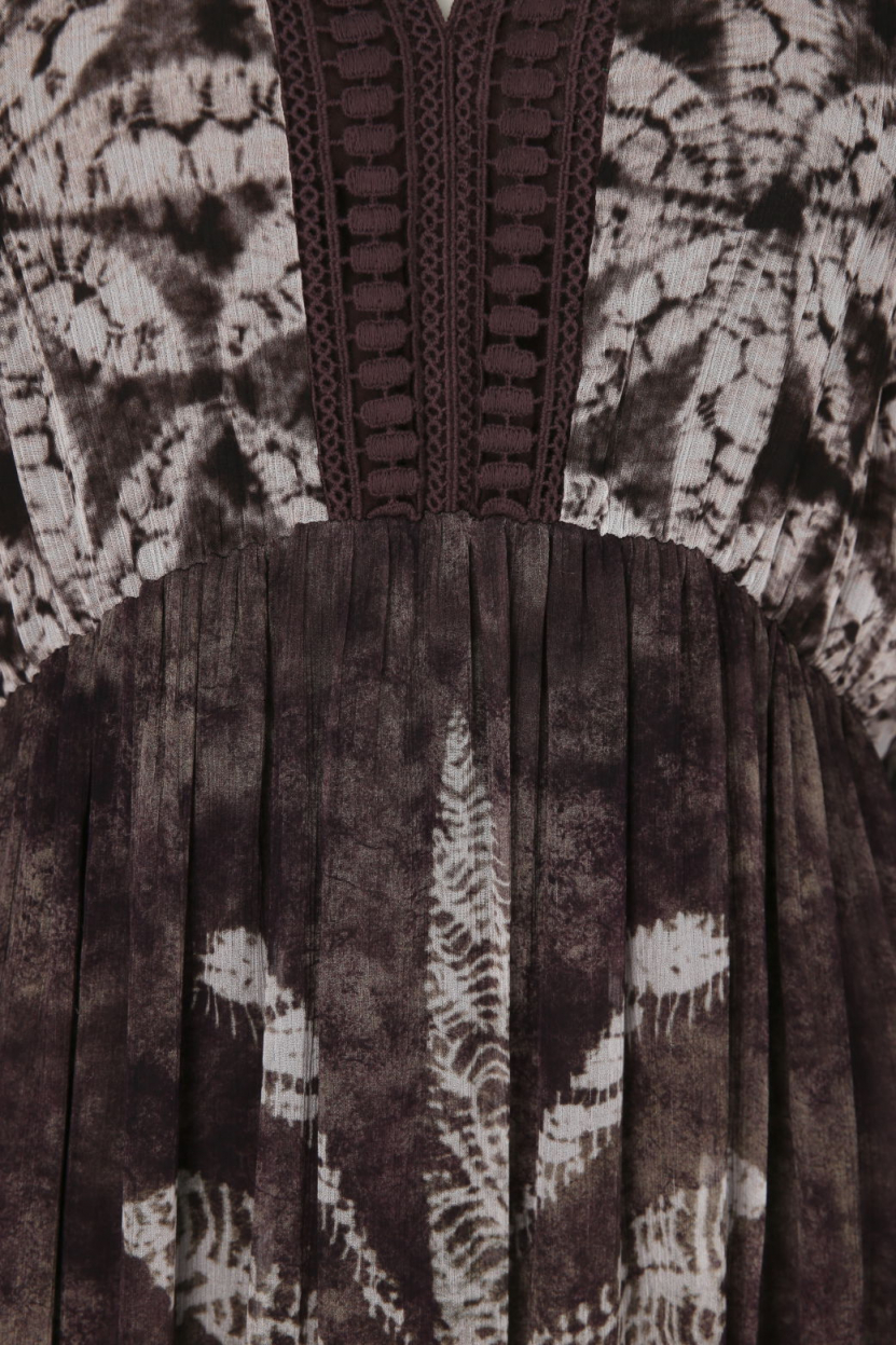 Grace - Tunikakleid mit Batikprint