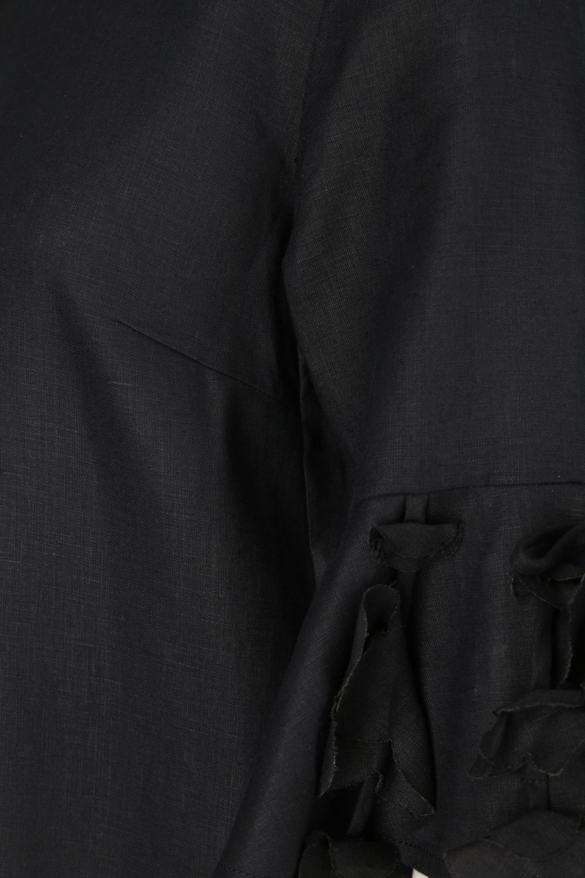 Rena Marx - Leinenkleid mit Ärmeldetail