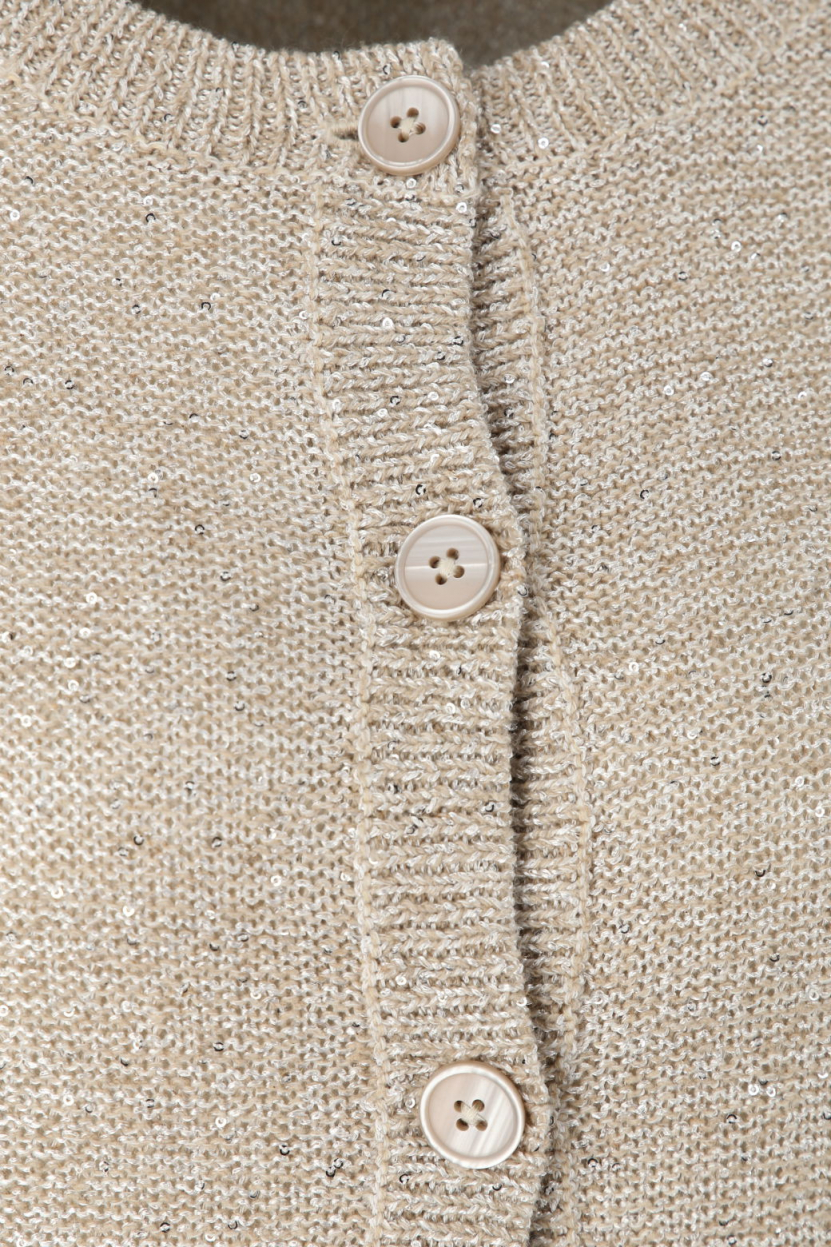 Rena Marx - Strickjacke mit Mini-Pailletten