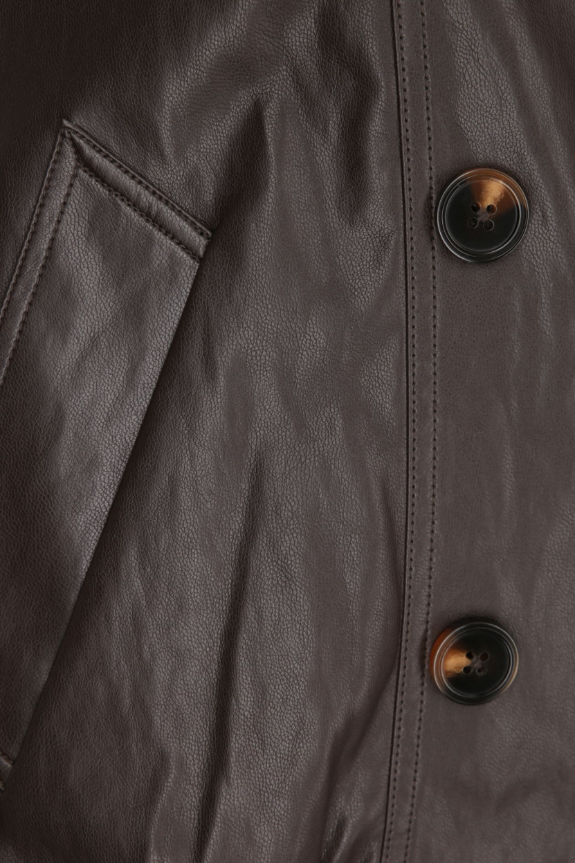 Hearts&amp;More - Kunstlederjacke mit Revers