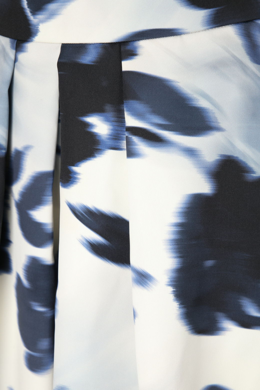 Swing - Midirock mit Blumenprint