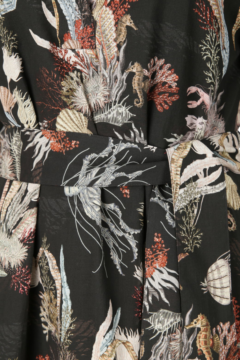 Riani - Maxikleid mit Meeresprint