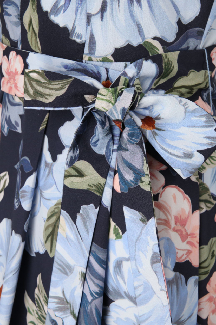 oui - Kleid mit Blumenprint