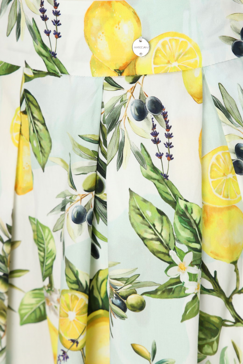 Marc Cain - Midirock mit Print