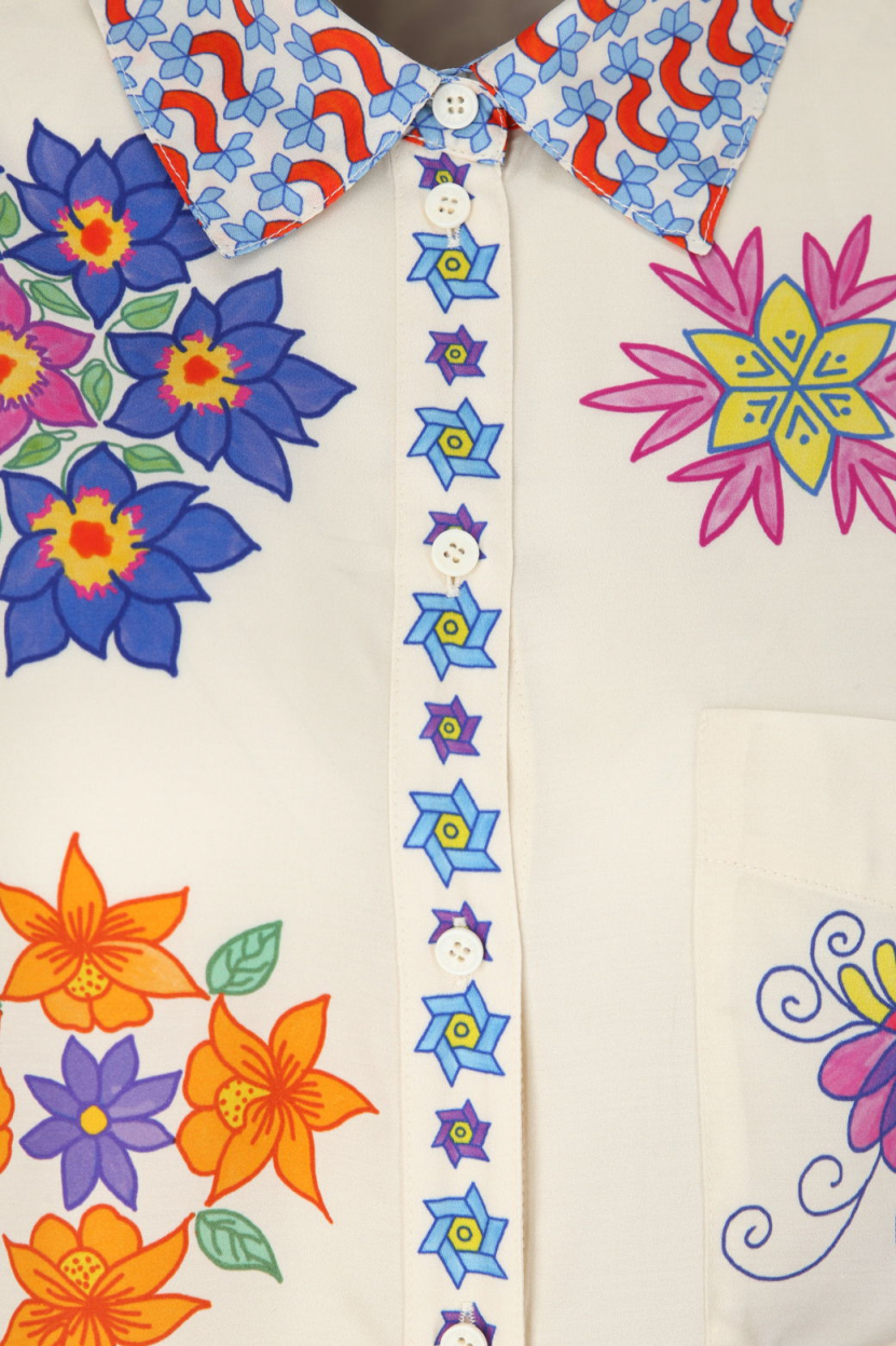 ME 369 - Satinbluse ISABEL