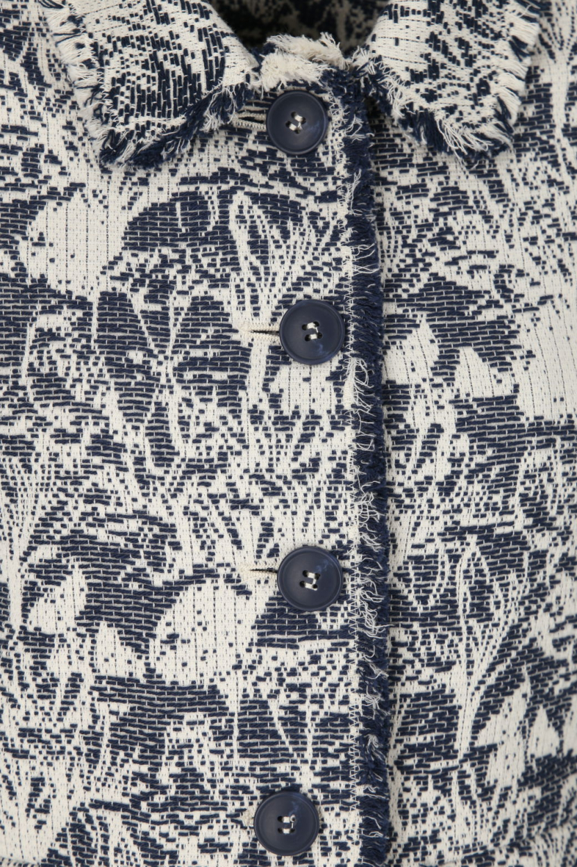 Rena Marx - Kastenjacke aus Jacqard