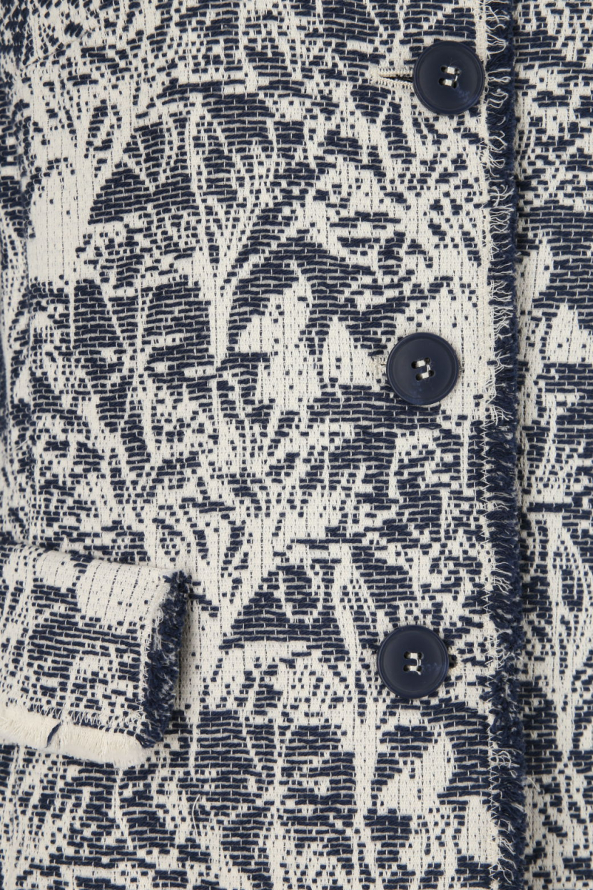 Rena Marx - Blazermantel aus Jacquard